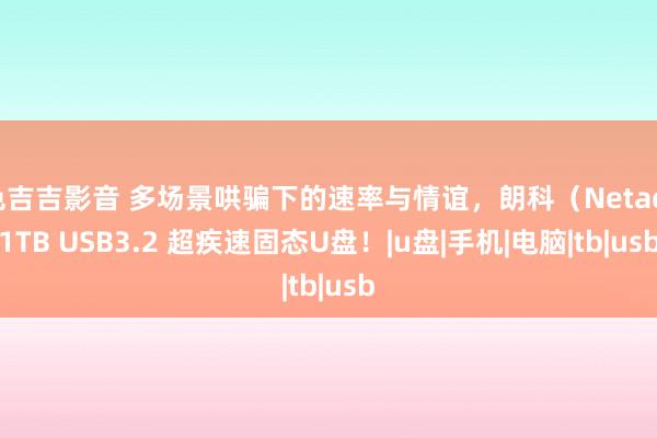 色吉吉影音 多场景哄骗下的速率与情谊，朗科（Netac）1TB USB3.2 超疾速固态U盘！|u盘|手机|电脑|tb|usb